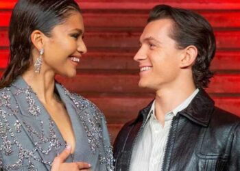 Tom Holland and Zendaya (Credit: BBC)