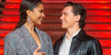 Tom Holland and Zendaya (Credit: BBC)