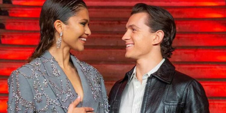 Tom Holland and Zendaya (Credit: BBC)