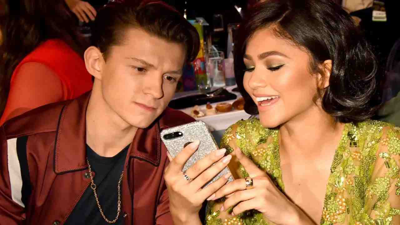 Tom Holland Applauds Zendaya's Edgy Paris Fashion Statement