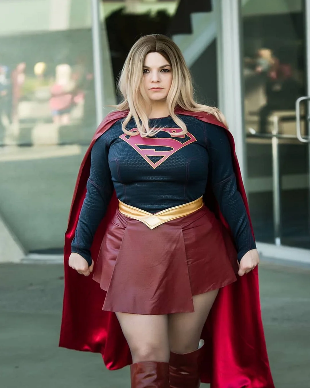 ddtcosplay as supergirl costume