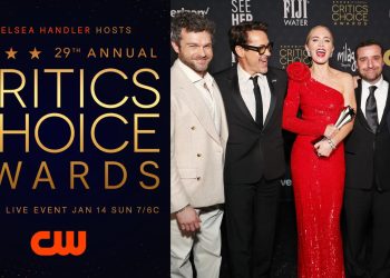 Oppenheimer wins Best Picture at the 29th Critics' Choice Awards (Credits: @CriticsChoice/X and Getty Images)