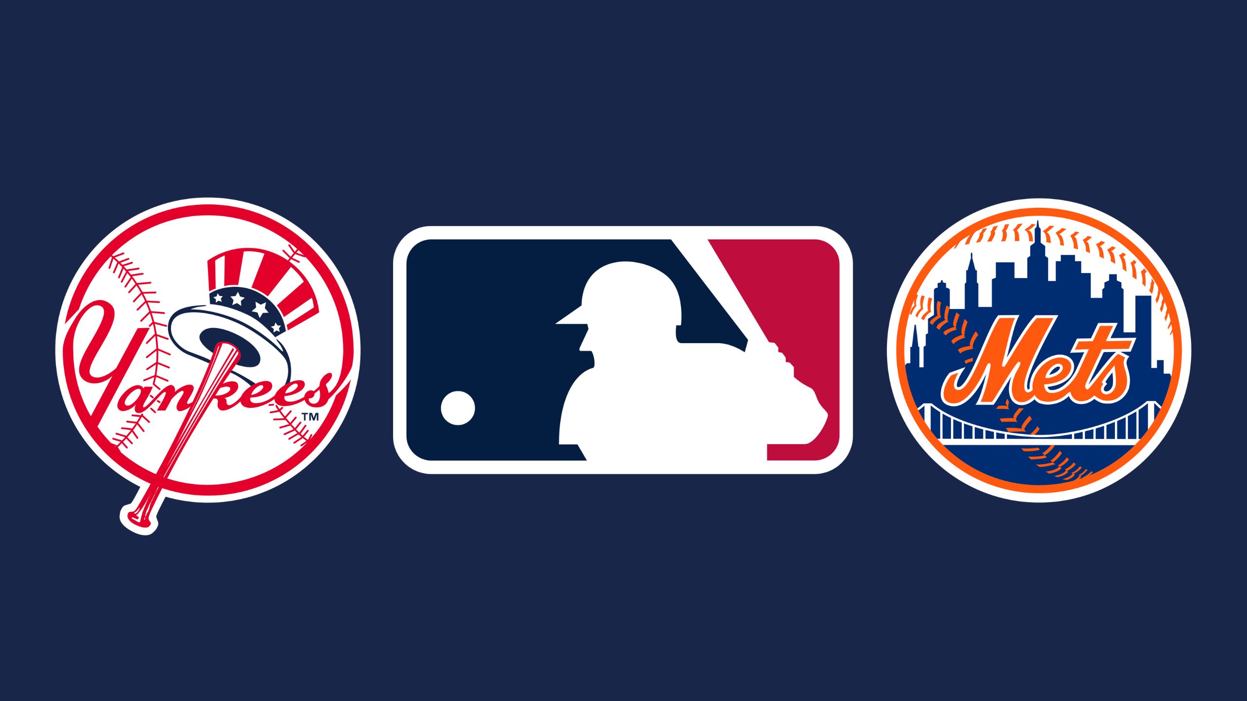 Yankees and Mets Logos