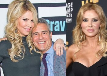 Andy Cohen and Brandi Glanville