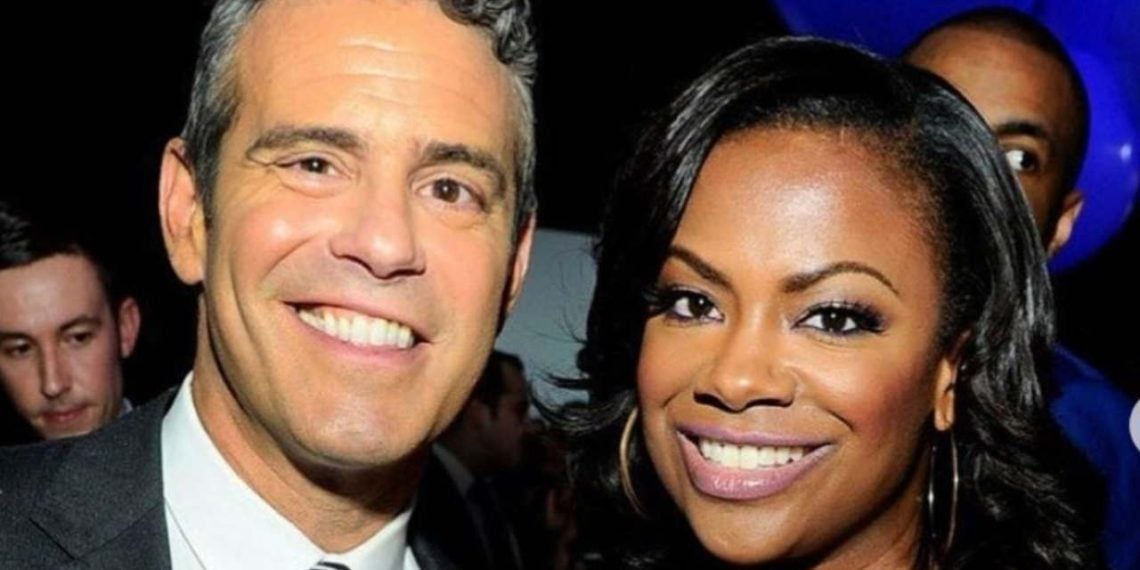 Andy Cohen and Kandi Burruss (Credit: bravoandy/Instagram)