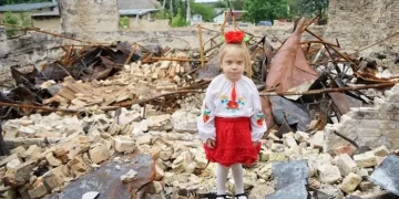 Attacks on parts of Ukraine leave children without safe schools (Credits: Forbes)
