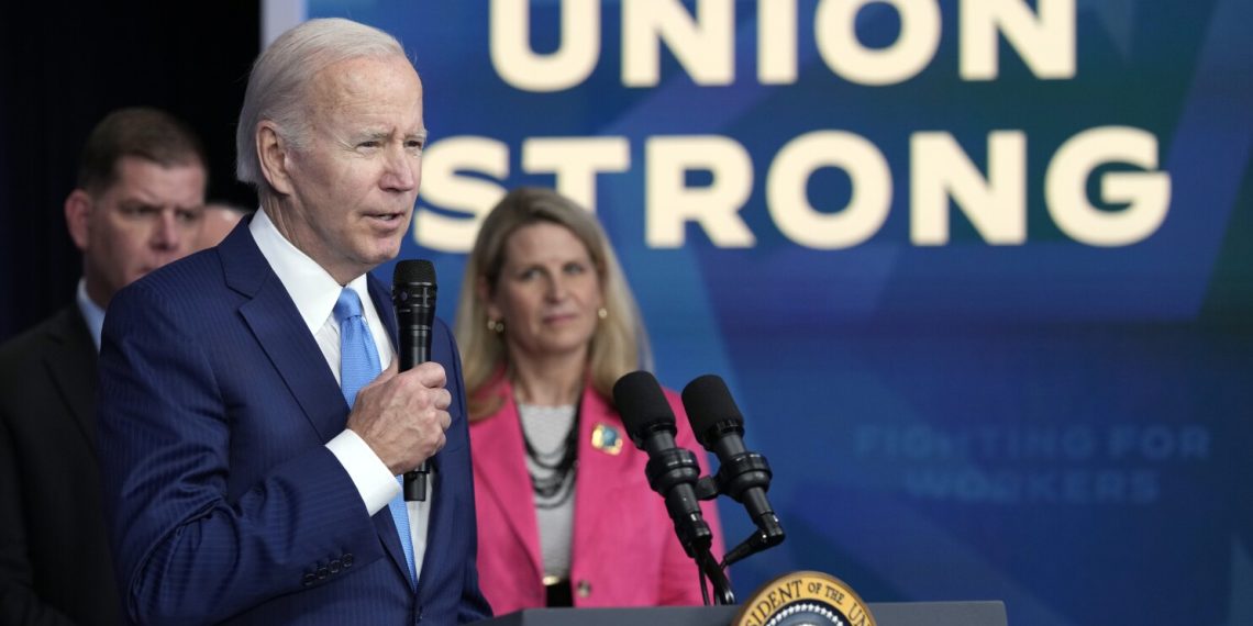 Biden engages Teamsters on labor issues ahead of 2024 election (Credits: AP News)