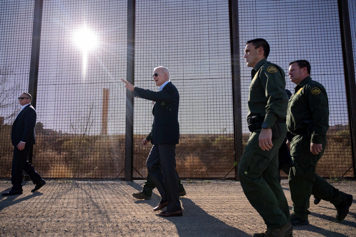 Biden faces criticism for delayed action on immigration issues (Credits: Yahoo News UK)