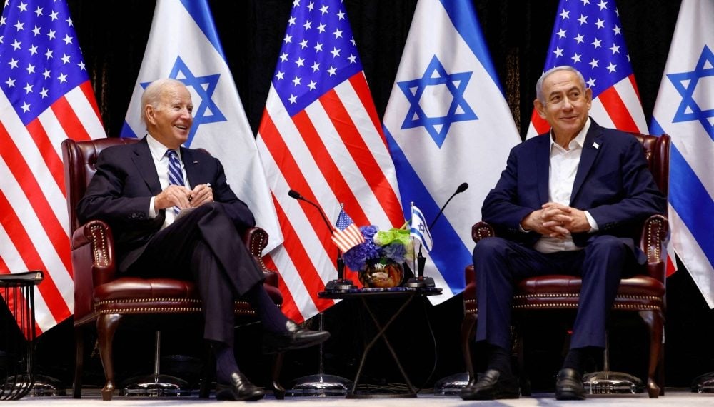 Biden sits with Netanyahu to discuss more on the release of the hostages (Credits: The Japan Times)