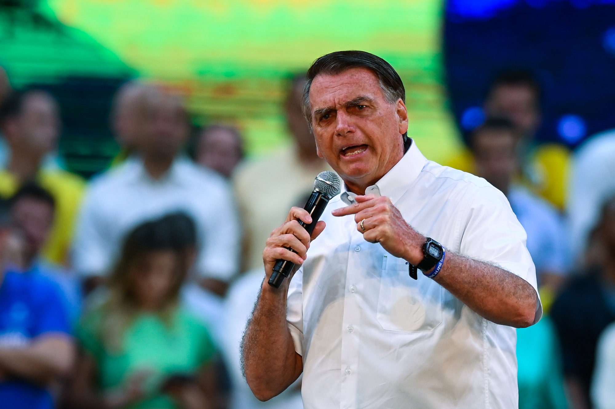 Bolsonaro under investigation for agitating a coup (Credits: Bloomberg)