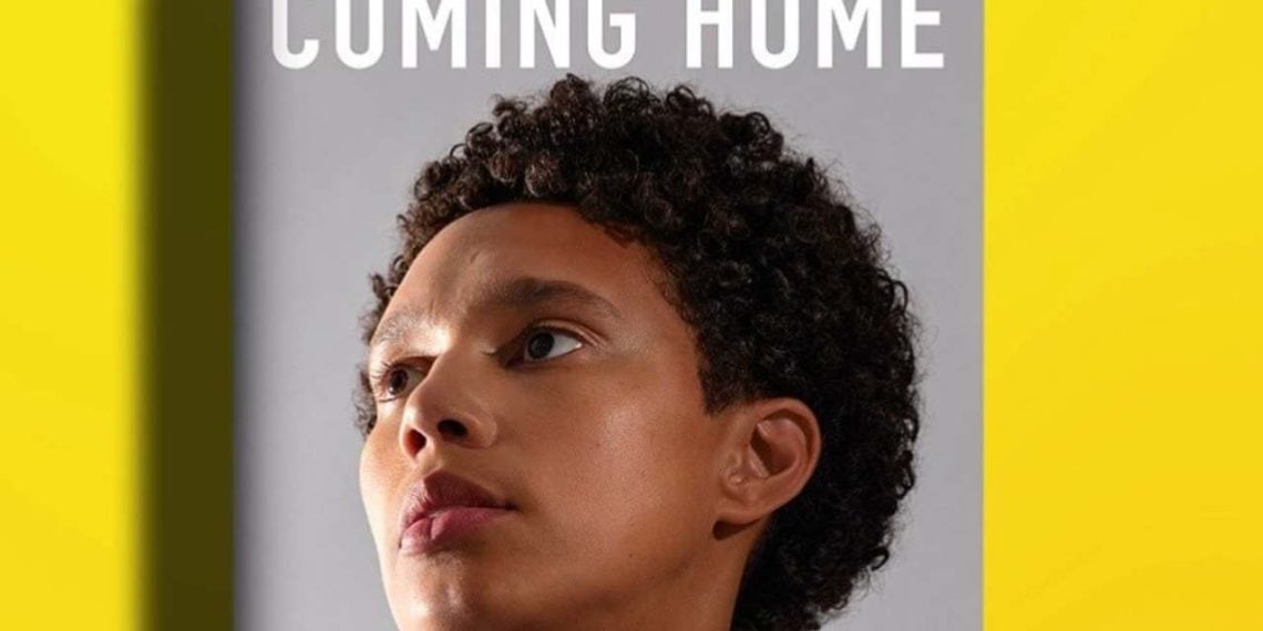 Brittney Griner's memoir "Coming Home" (Credit: brittneyyevettgriner/Instagram)