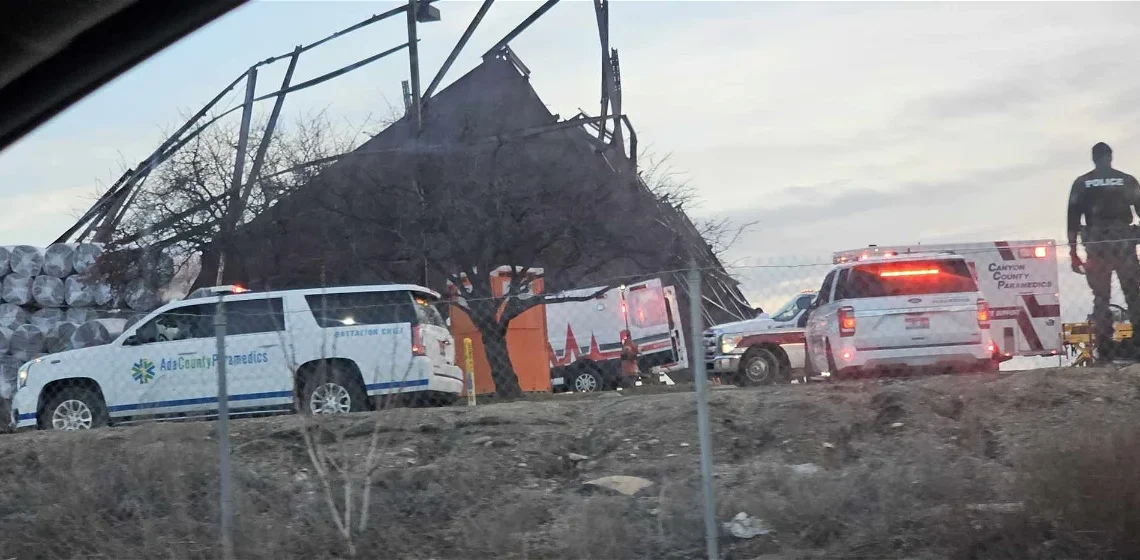 Broken private hangar kills 3 (Credits: KTVZ)