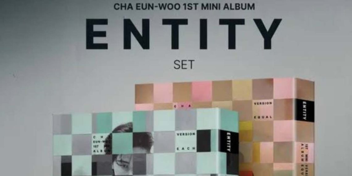 Cha Eun Woo's 1st mini album- Entity (Credit: YouTube)