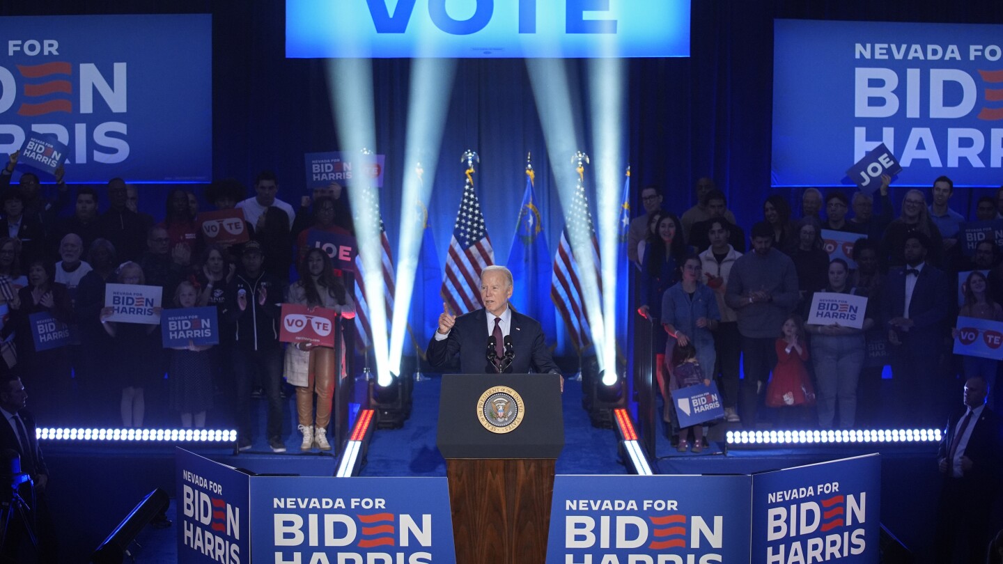 Democratic candidates cautiously weigh campaigning alongside President Biden (Credits: AP News)