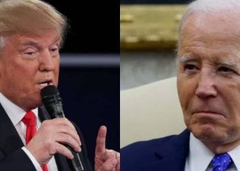 Donald Trump and Joe Biden