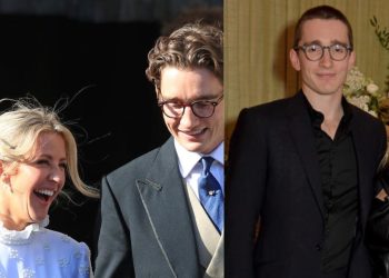 Ellie Goulding and Caspar Jopling