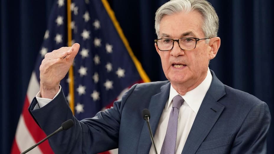 Fed Chair Jeremy Powell accused of being impartial (Credits: CNBC)