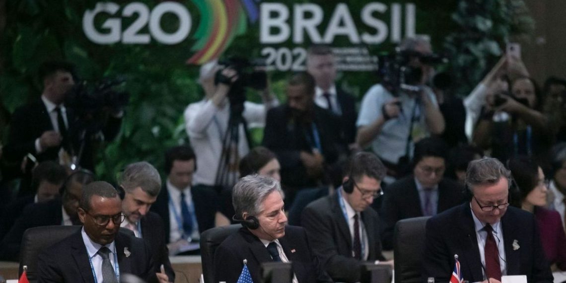 G20 finance leaders cautiously address regional conflicts in Brazil summit (Credits: BNN Breaking)