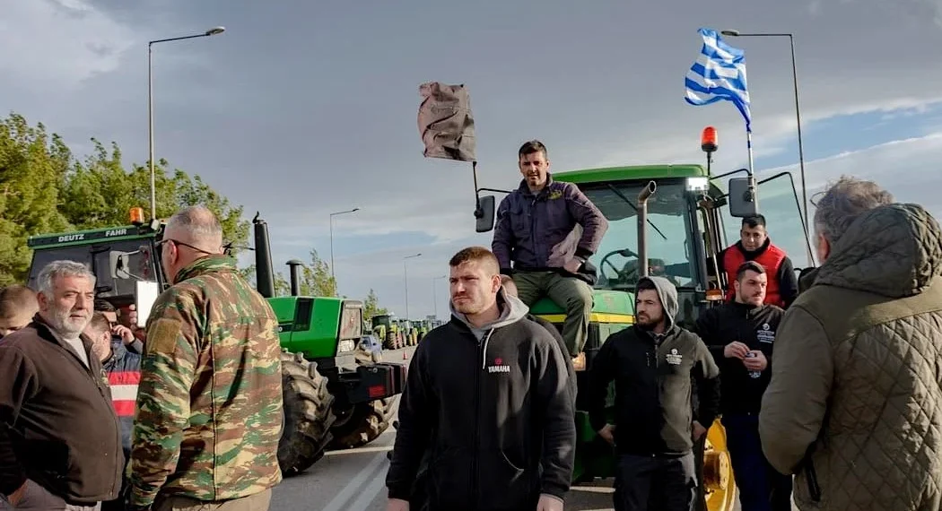 Greek framers take their protest to Athens (Credits: Greek Reporter)