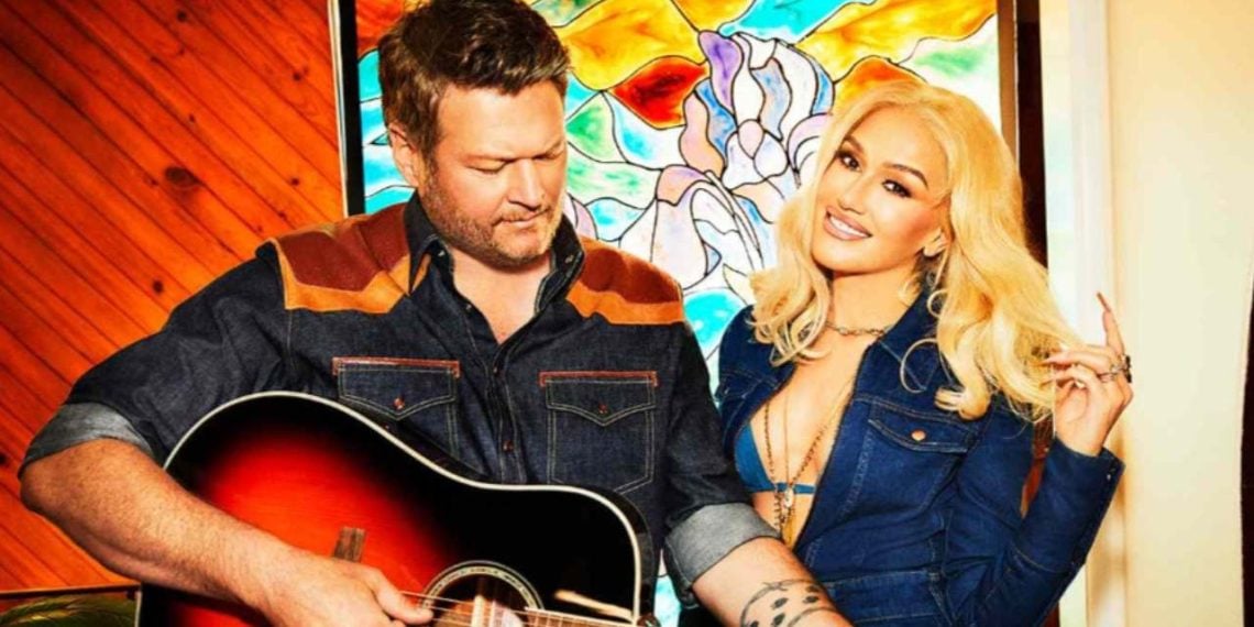 Gwen Stefani and Blake Shelton (Credit: People)