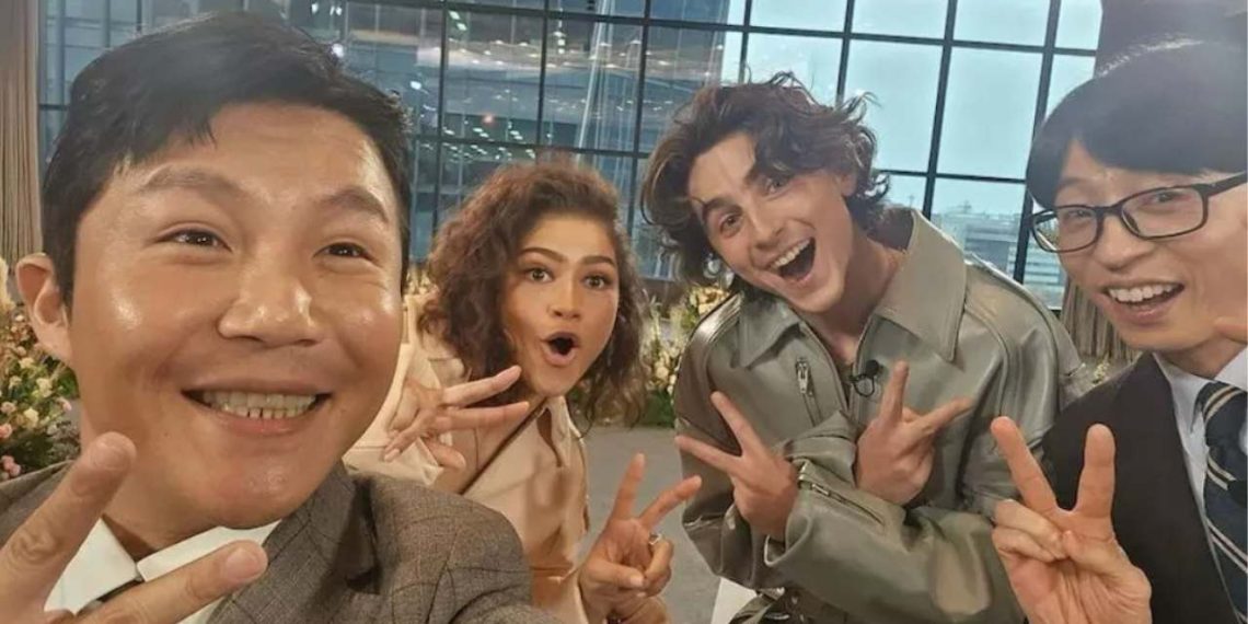 Timothee Chalamet and Zendaya To Grace ‘You Quiz’ (Credit: allkpop)