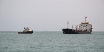 Houthi's manage to hit a cargo ship in the Red Sea conflict (Credits: The Times of Israel)
