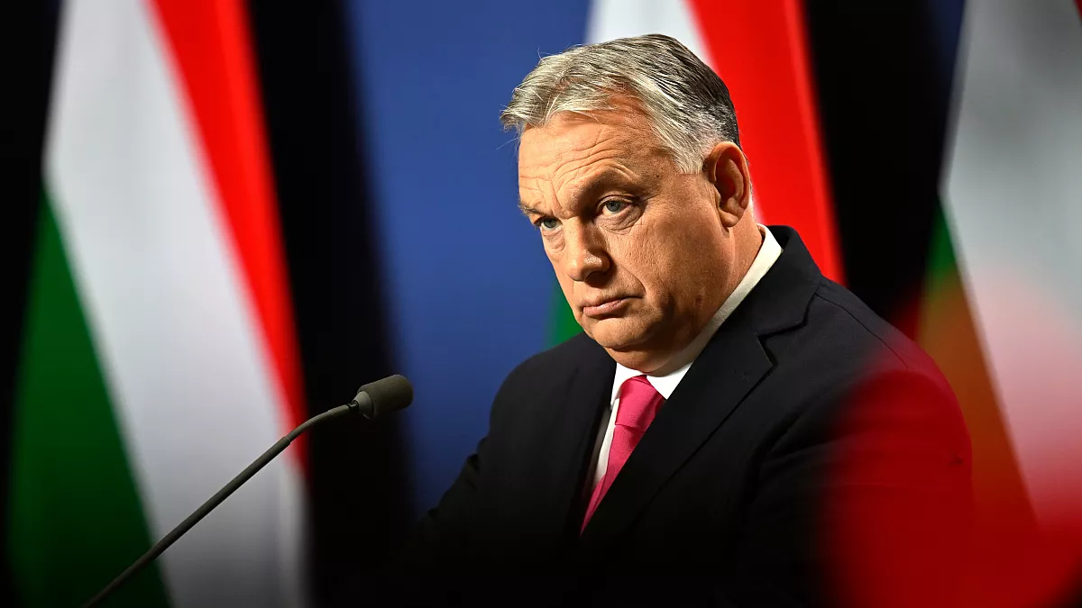 Hungarian PM allegedly pardoned a man accused of child sexual abuse (Credits: Euronews)
