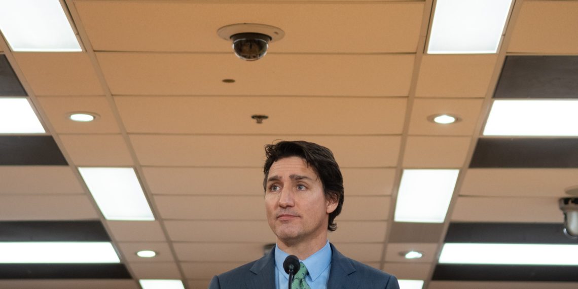 Increasing housing costs and Trudeau's border policy create unrest (Credits: Bloomberg)