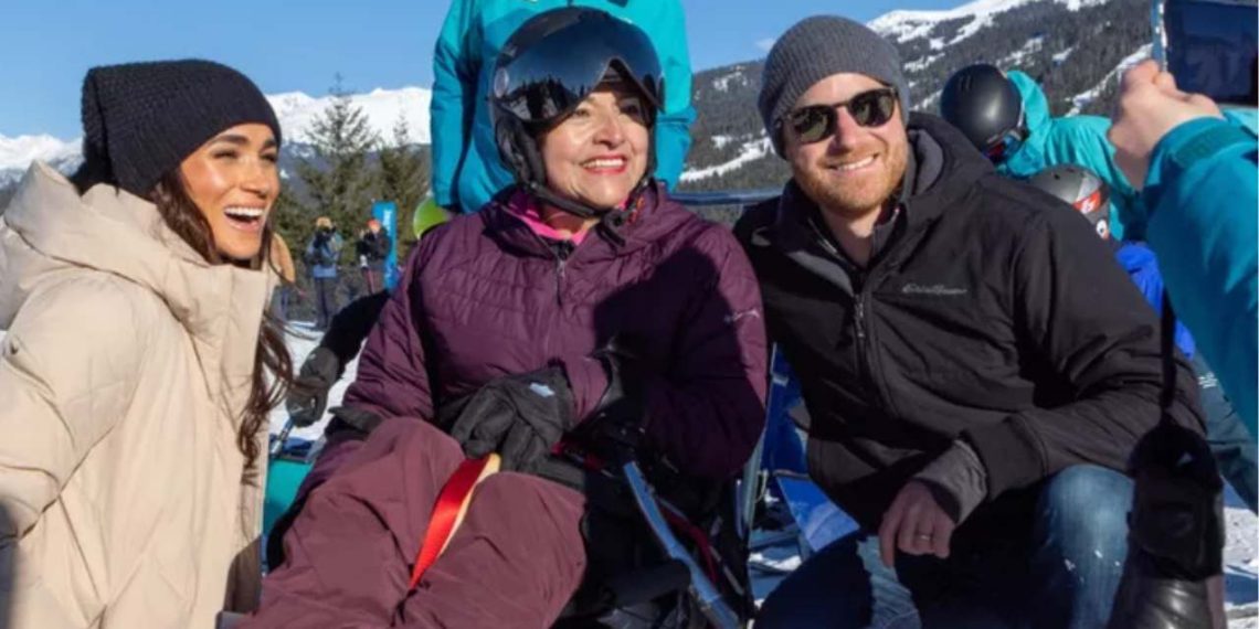 Prince Harry and Meghan Markle attended the Invictus Games Winter Training Camp in Canada (Credit: People)