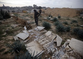 Israel admits to digging grave up to look for bodies of hostages (Credits: The Times of Israel)