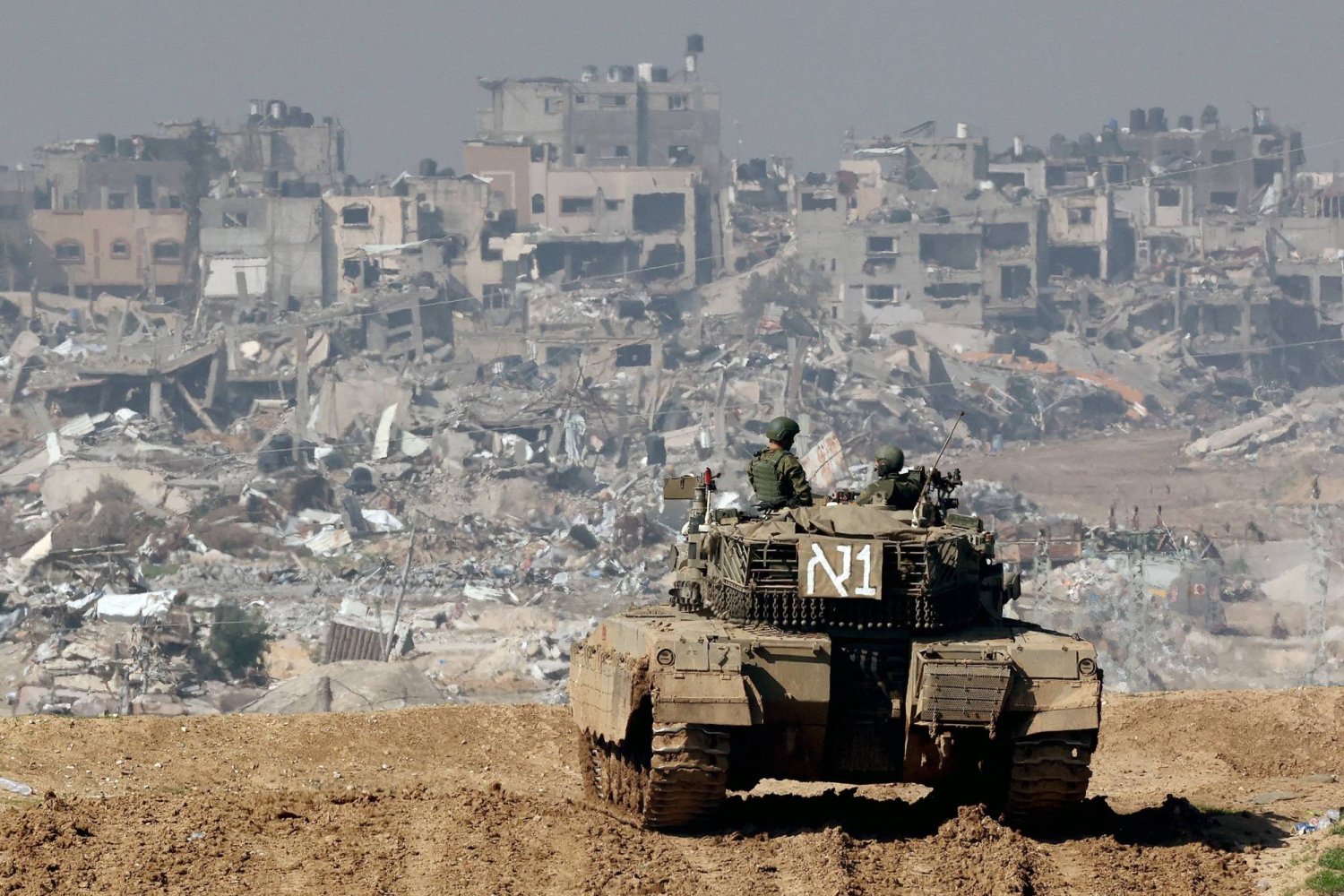 Israeli Prime Minister Netanyahu presents post-conflict plan for Gaza (Credits: Asharq Al Awsat)
