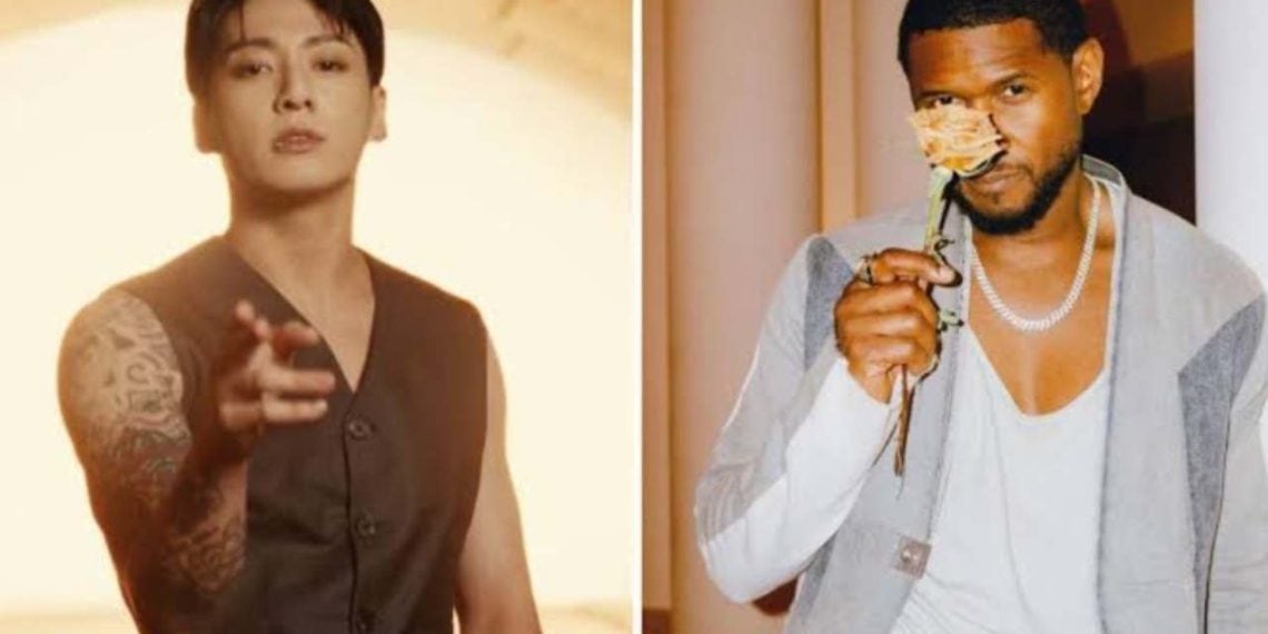 Fans are anticipating Jungkook to make a cameo in Usher's forthcoming musical project (Credit: Dexerto)