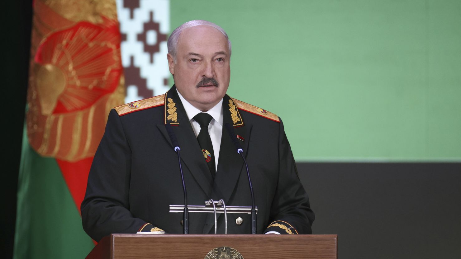 Lukashenko reaffirms presidential bid amidst U.S. criticism (Credits: CNN)