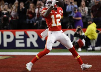 Mecole Hardman of Kansas City Chiefs (Credits: Getty Images)