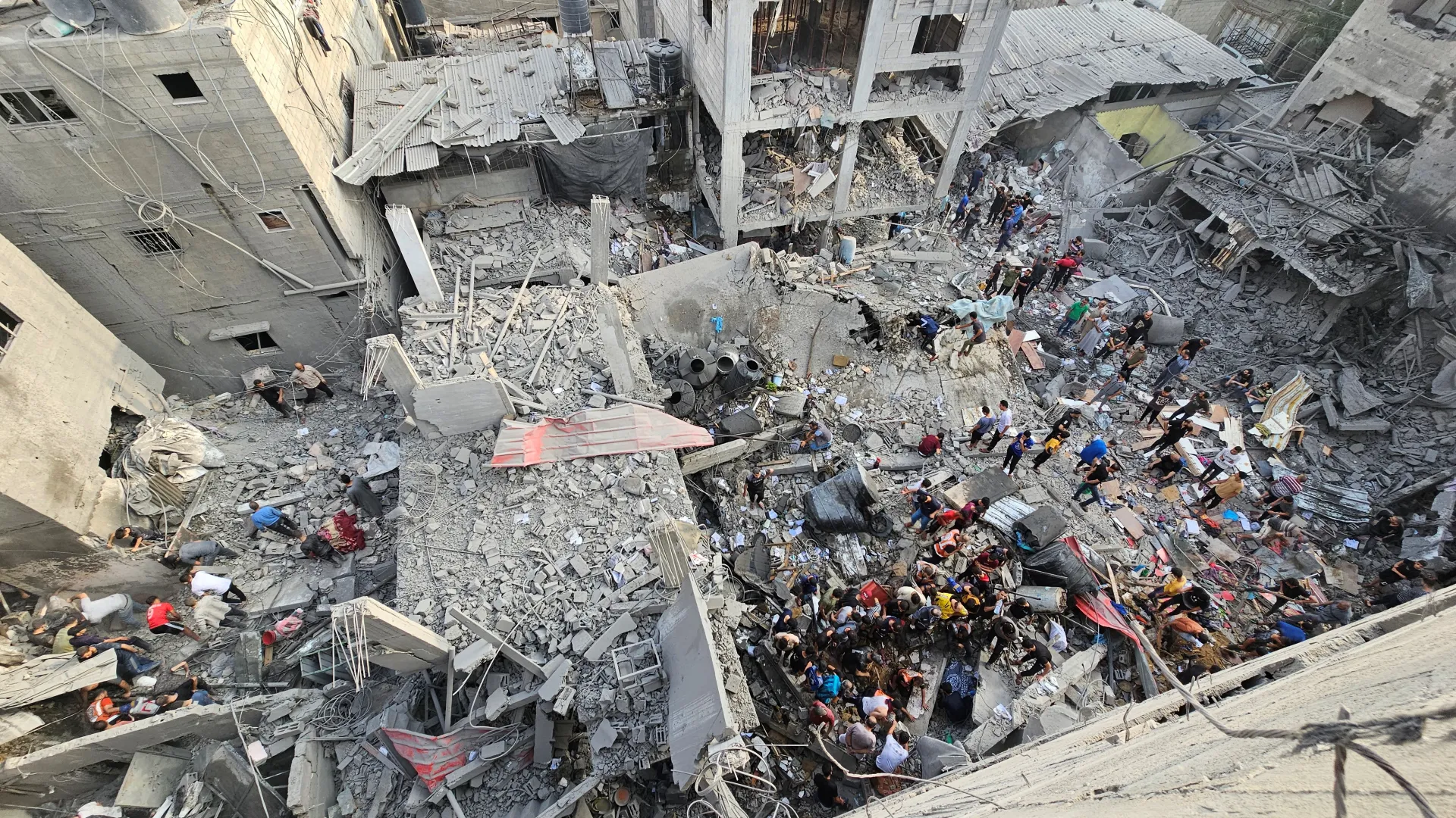 Over 27,000 Palestinians casualties; 1,200 killed in Hamas-initiated attack (Credits: Al Jazeera)