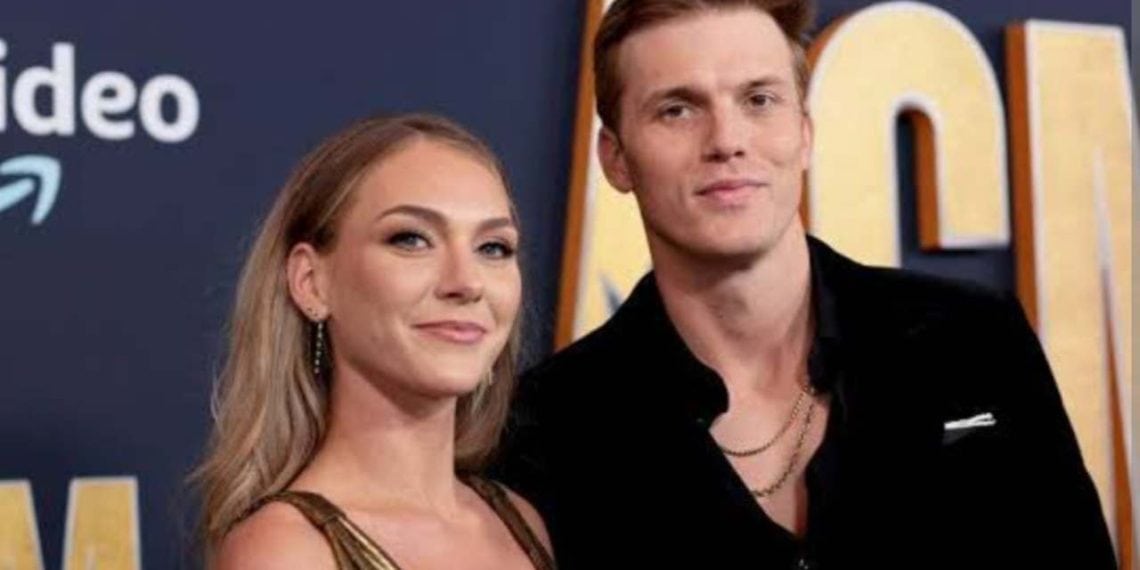 Parker McCollum and Hallie Ray are expecting their first baby (Credit: People)