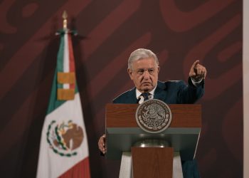President Andres Manuel Lopez Obrador reveals new constituitional reforms in response to the opposition (Credits: Bloomberg)