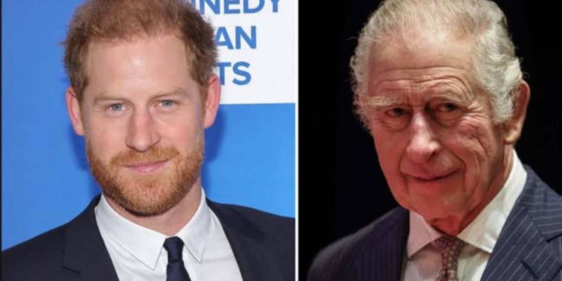 Prince Harry and King Charles (Credit: Fox News)