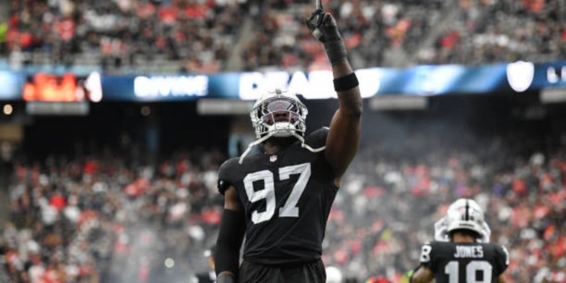 Raiders' Janarius Robinson (Credits: Getty Images)