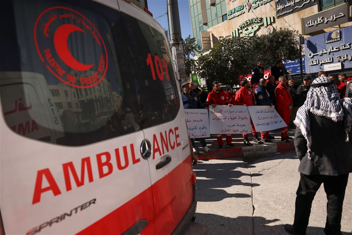 Red Crescent suspends medical missions in Gaza region due to safety concerns (Credits: KTVZ)