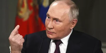 Russian President Vladimir Putin addresses his stance on Ukraine (Credits: Euronews)