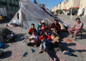 Gazan Families Seek Shelter in Chicken Farm Amid War (Credits: The New Arab)