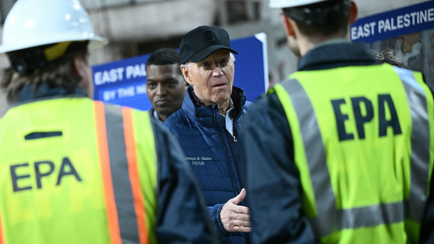 Train derailment incident was an act of greed, says Biden (Credits: NPR)