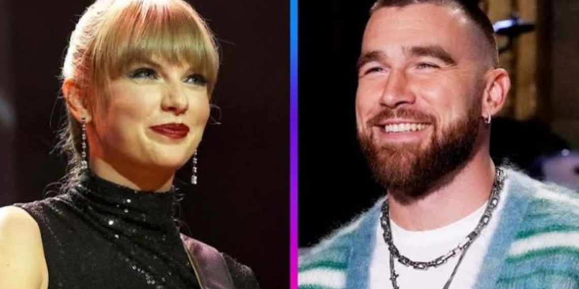 Travis Kelce and Taylor Swift (Credit: KVUE)