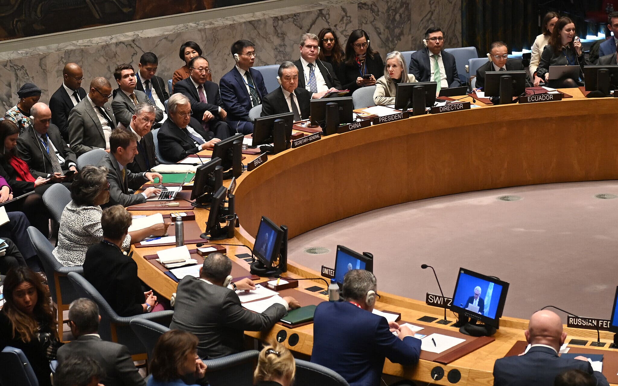 US supports UN resolution for temporary ceasefire (Credits: The Times of Israel)
