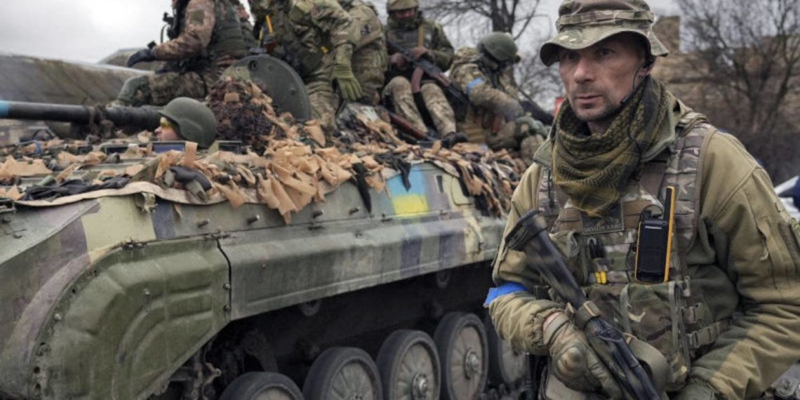 Ukrainian Soldiers Face Russian Advancements Toward Avdiivka (credits: Asharq Al Awsat)