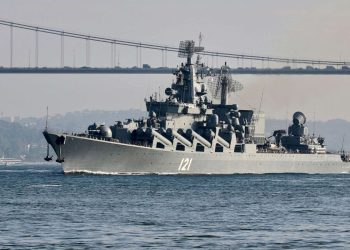 Ukraine admits to sinking a Russian warship amidst drone attack off the crimea coast (Credits: ABC News)