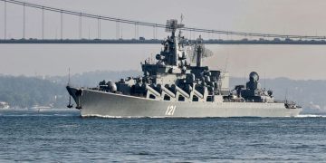 Ukraine admits to sinking a Russian warship amidst drone attack off the crimea coast (Credits: ABC News)