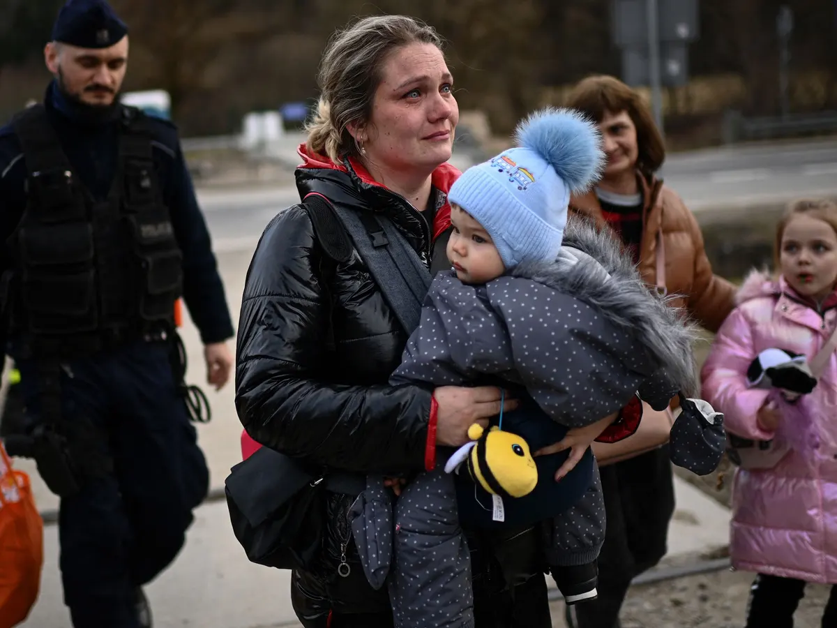 Ukraine refugees continue to face struggles in the UK (Credits: The Guardian)