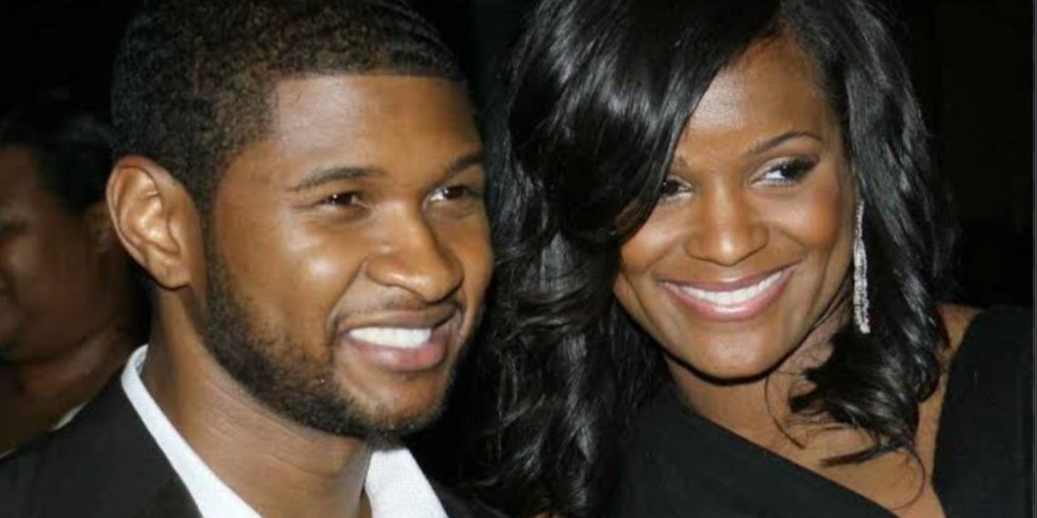 Usher and Tameka Foster (Credit: YouTube)